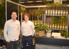 Colin Kok en Jari Meertens van Hoogeveen Plants.